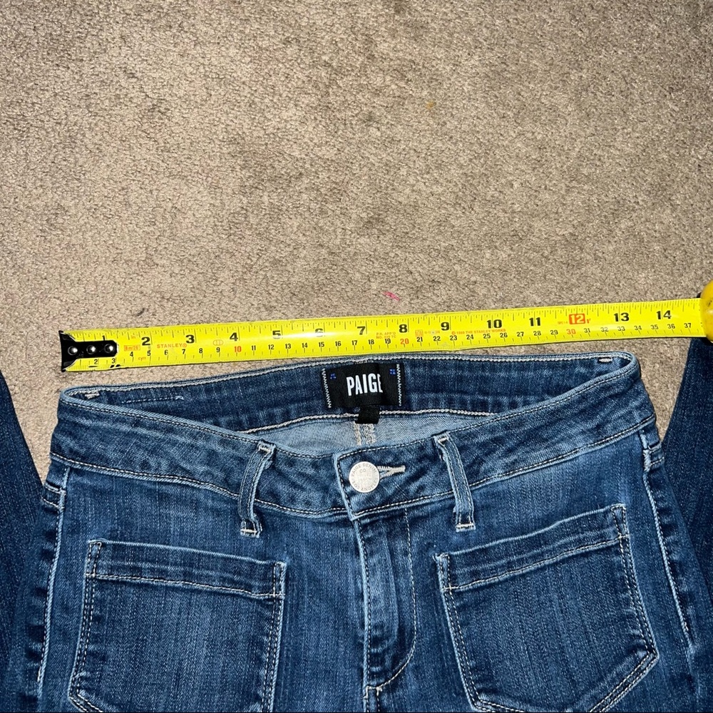 Paige Verdugo Ankle Blue Jeans - Picture 10 of 13